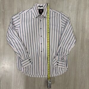 Victorinox Swiss Army Dress Shirt Mens Large Snap‎ Up Pocket Super Fine Cotton